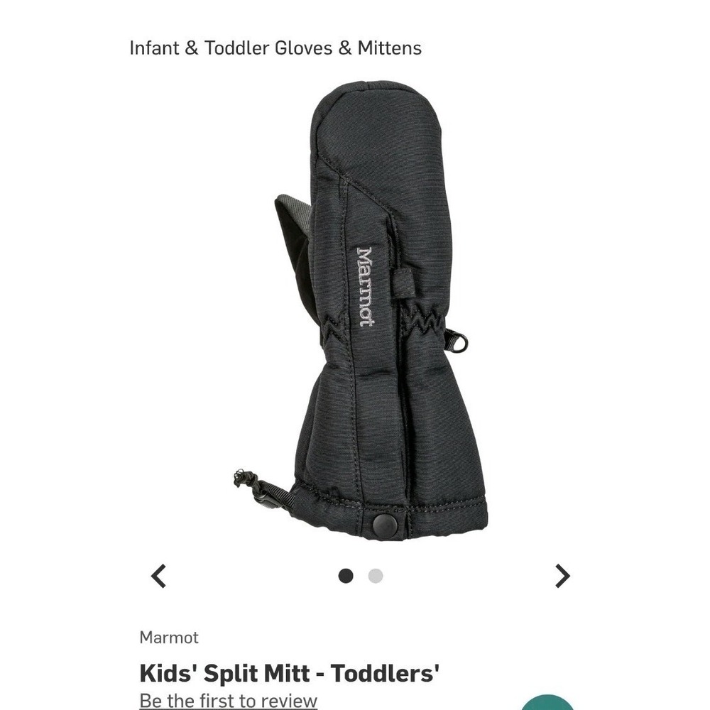 Marmot Marmaloft DriClime Waterproof Kids' Split Mitt - Toddlers Mittens